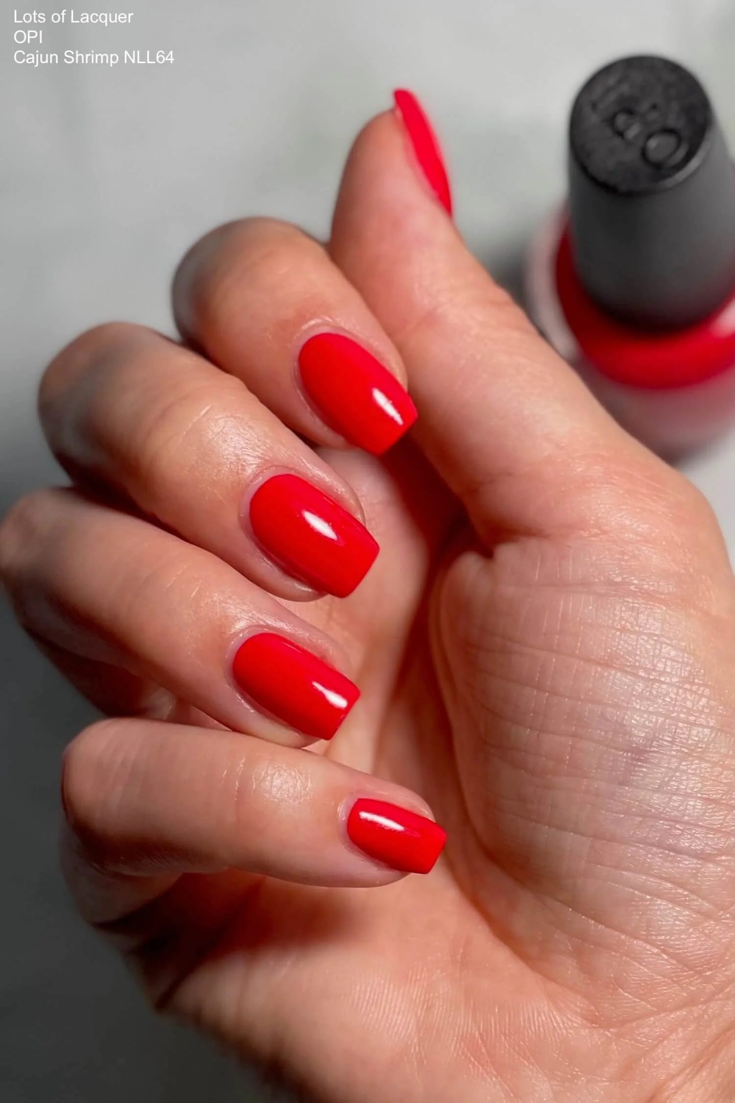 OPI Cajun Shrimp Review Swatches Lots of Lacquer